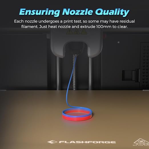 FLASHFORGE Adventurer 5M Pro Entire Extruder Assembly, with 0.4mm High Flow 32mm³/s Nozzle, Adventurer 5M Extruder, 3D Printer Part for Stable High-Speed Printing