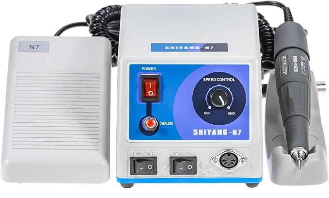 35K RPM Grinder SY7+H102S Lab Equipment For Lab,Jewelry,Ceramics,Silicone,Glasswork,Woodcarving, Artware