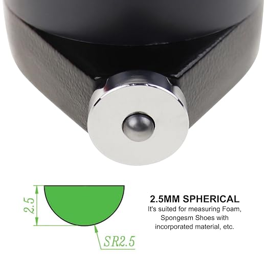 Digital Hardness Meter Durometer Hardness Tester - Portable and Versatile for Measuring 0-100HD Shore A/C/D Hardness of Rubber, Tires, Plastics, Thermal Plastics, Flooring, and Bowling Balls