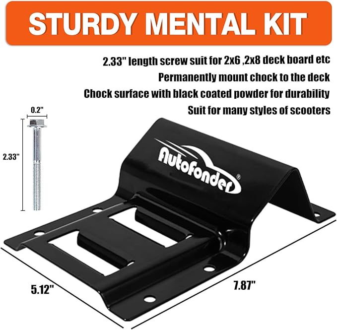 Wheel Chock Tie Down Kit (4500lb Break Strength) Heavy Duty Trailer Tire Straps System for ATV, UTV, Lawn Mower & More - Ratchet Tie Downs Accessories with E Track for Four Wheeler | 2"x9' E-track Ratchet Straps,8 Pack Steel Wheel Blocks,Compatible wit...