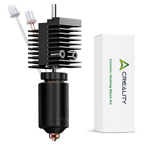 Creality Official K2/K2 Pro Ceramic Heating Block Hotend Kit, Unicorn Quick Swap Nozzle Kit, 300°C High Temperature Resistant, All-Metal Integrated Design Kit for Creality K2 and K2 Pro 3D Printers