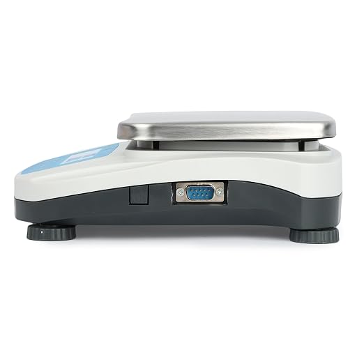 U.S. Solid Digital Precision Balance 5000g x 0.01g, Lab Scale, RS232 Interface, 19 Measurement Units