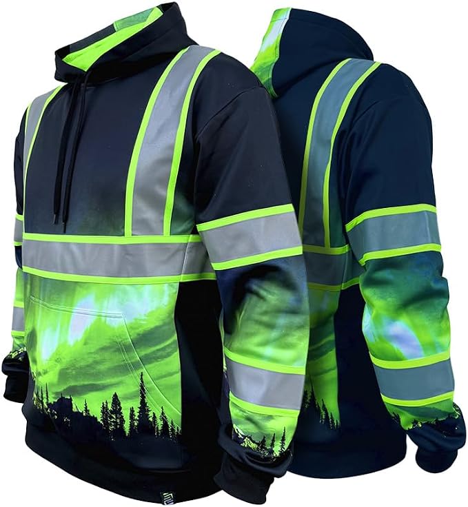 SafetyShirtz SS360 ANSI Class 3 Type R Graphic Hoodie