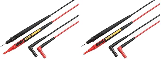 Fluke TL175 Twistguard Test Leads,2 mm Diameter Probe Tips,(Pack of 2)