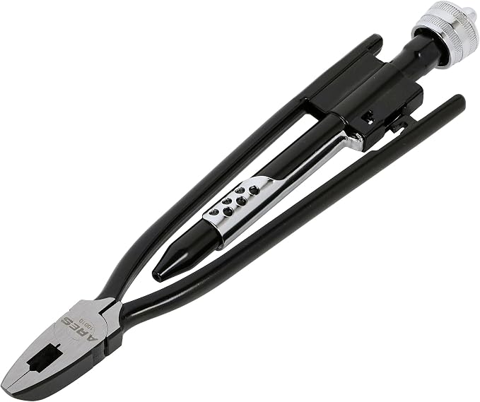 ARES 10010-9-Inch Safety Wire Twister Pliers – Durable Untwist Tool Grips, Twists, and Cuts Stainless Steel Safety Wire on Vehicles, Machinery, and Aircraft
