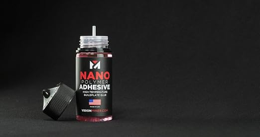 Nano Polymer Adhesive (120ml) - Ultimate 3D Printing Bed & Build Plate Adhesion - No Mess, Non-Toxic, Works for PLA, ABS, PEI, PEEK, Nylon, PC and More. Easy Application, Easy to Clean!