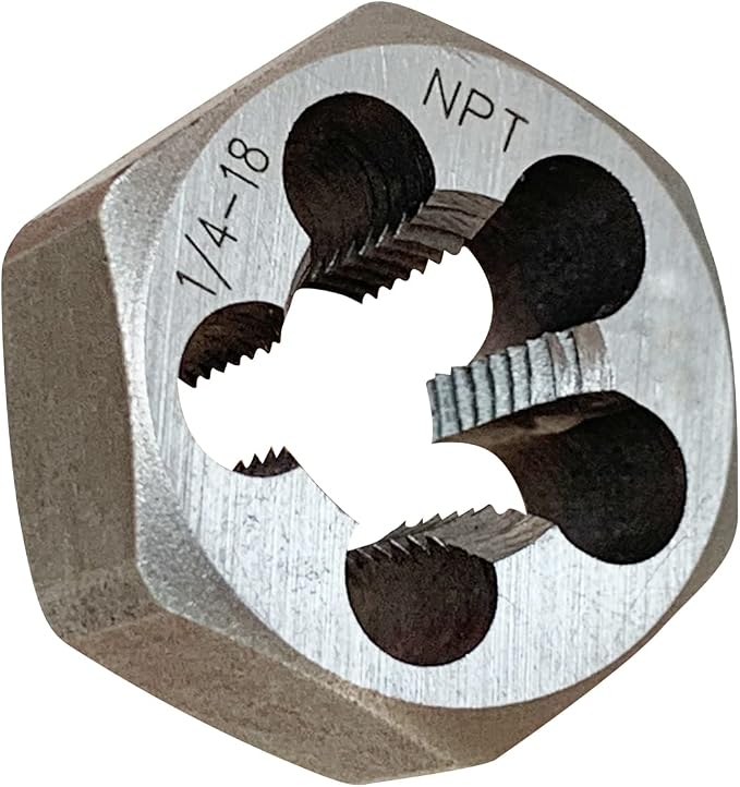 NPT Pipe Hex Die Cartbon Steel 1/4"-18