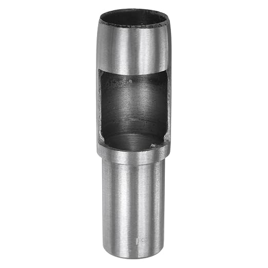 HARFINGTON Hollow Punch for Leather 31mm Round Hole Punch Tool for Belt Puncher Carbon Steel Single Punch for Watch Belts Cut Leather Craft Rubber Paper Fabric Plastic Soft Material