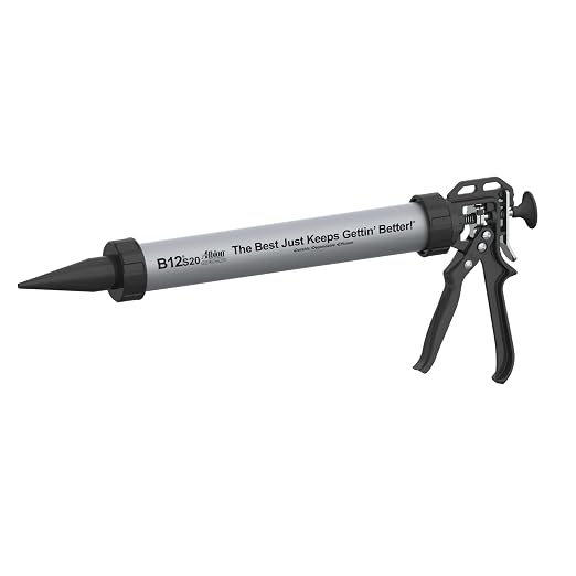 Albion Engineering Company B26S20 B-Line Manual Sausage Caulking Gun, 20 oz, 26:1 Drive