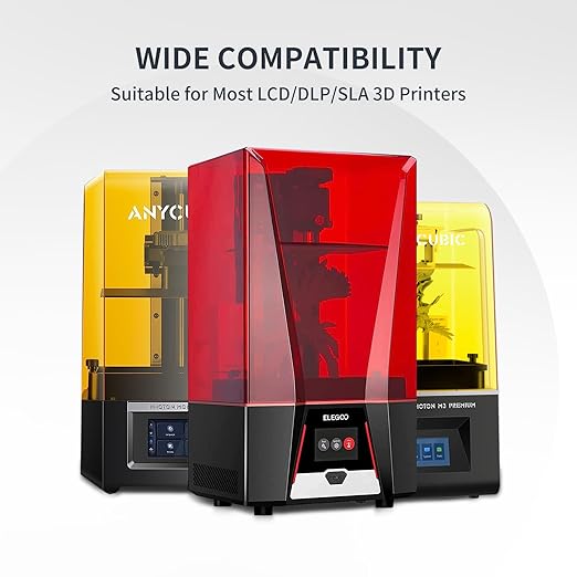 YOUSU Flexible Tough (Shore 80A) 3D Printer Resin,Soft Rubber/TPU Like 3D Printing Resin,High Elongation 405nm Fast UV-Curing Photopolymer Resin for LCD Printer,White 1000g