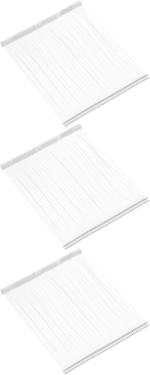 uxcell 5000pcs Standard Tagging Gun Fasteners 125mm Tagging Barbs Pins PP Plastic Tag for Price Tagging Gun, Clothing Tags Gun Attachments for Clothes Bag Fabric, White