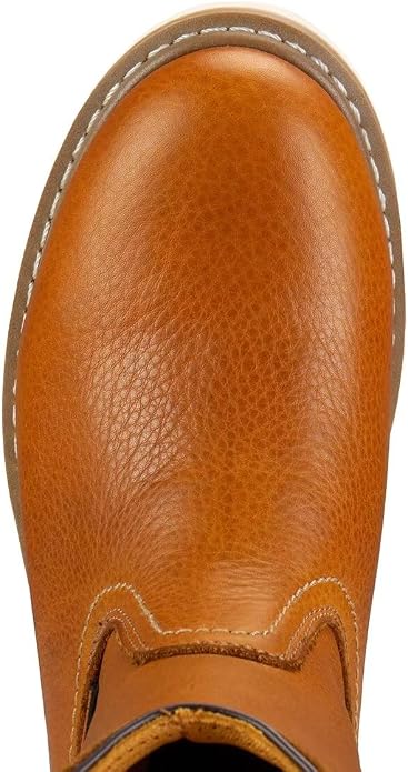 SUREWAY 10" Men's Soft/Steel Toe Waterproof Wellington Work Boot,Heavy Duty Pull On Leather Work Boots,Goodyear Welted,Full Grain Leather,Industrial Safety boot Classic Cowboy Boot,EH Rated 9.5