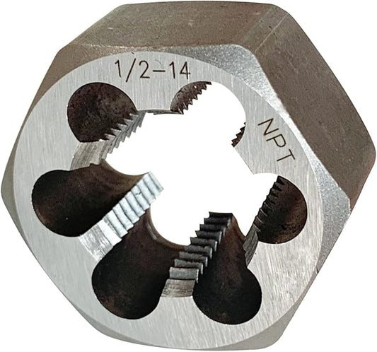 NPT Pipe Hex Die Cartbon Steel 1/2"-14