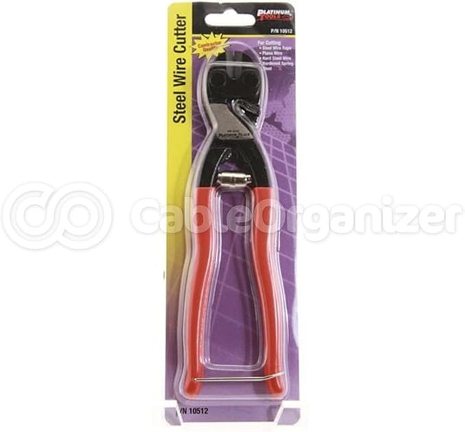 Platinum Tools 10512C Steel Wire Cutter, Cutting Tool for Cable and Wire