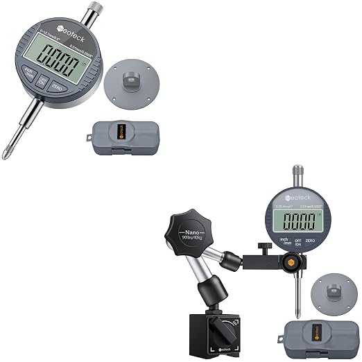 Neoteck 0.5" Digital Indicator + 1" Digital Indicator Kit