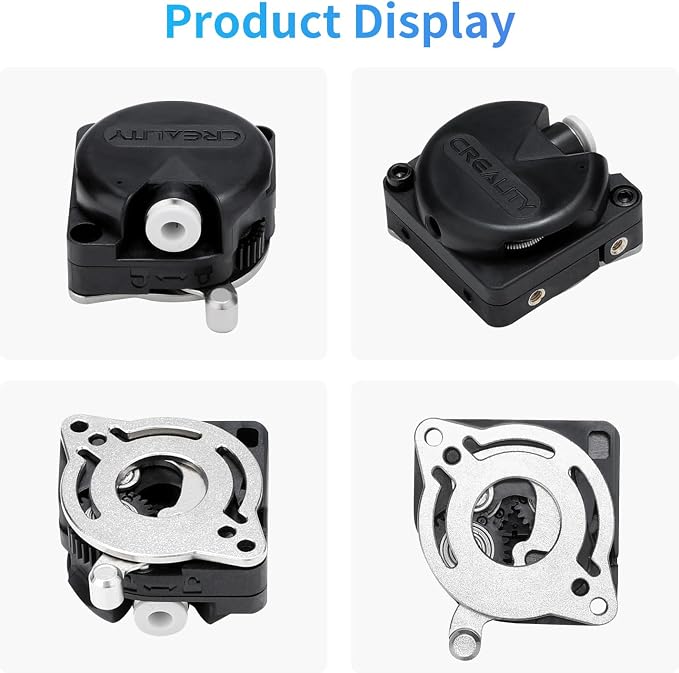Creality K1 Max/K1/K1C/K1 SE Upgrade Direct Drive Extruder, Dual Gear Feeding Extrusion Kit, Without Stepper Motor, Support 1.75mm Filament for 3D Printers Ender 3 V3, Ender 3 V3 Plus