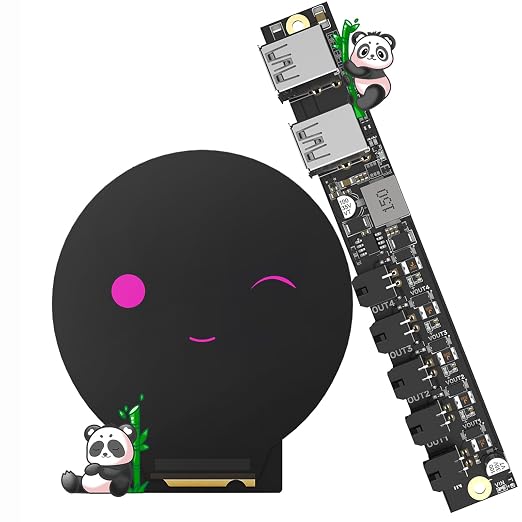 BIGTREETECH Panda Knomi + Panda Branch Expansion Board, Toolhead Screen Upgrade Combo for Bambu-Lab A2L A1 A1 Mini P1P P1S X1C X1E 3D Printers, Customize Your Own UI