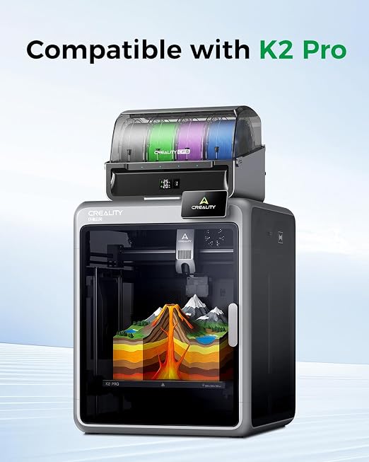 Creality Official K2 Pro Nozzle Upgraded, 0.4mm 1 PCS Larger Cavity Quick-Swap K2Pro Nozzle, Copper Alloy and Hardened Steel Hotend Nozzle Replacement Accessories for 3D Printer K2 Pro Combo