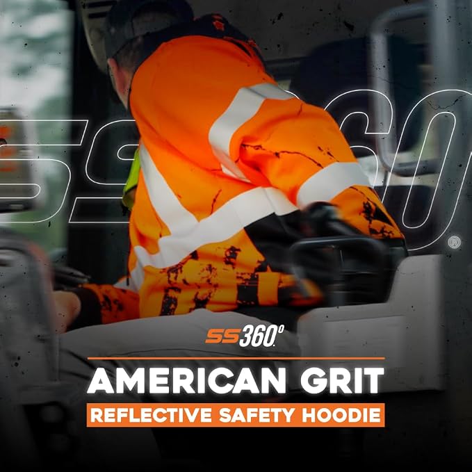 SafetyShirtz SS360 ANSI Class 3 Type R Graphic Hoodie