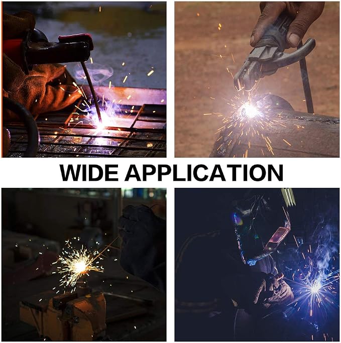 Shikha 250Amp ARC Welding Machine Dual 110 220 volts,Portable DC Inverter Welder 20-250Amp IGBT Digital Display LCD with Welder Inverter Welding Machine Kits