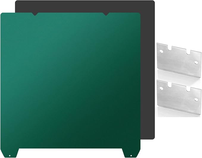 Upgraded Double-Sided Cold Build Plate, 235x235mm 3D Printer Bed Platform, Flexible Spring Steel Cool Plate for Ender 3 V3 SE/KE /K1/K1C/Ender 3 V3/3 Pro/ 5 S1/ 3 S1 Pro/3 Neo with Magnetic Sticker