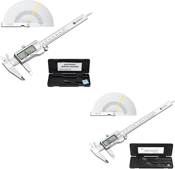 Neoteck Professional Engineering Kit: Non-Contact Voltage Tester Pen & Auto Ranging Digital Multimeter AC/DC Voltage, Current, Continuity, LED Flashlight, Buzzer Alarm