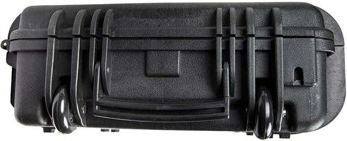 Monoprice Weatherproof Hard Case - 47 x 16 x 6 Inches, With Wheels and Customizable Foam, Shockproof, IP67, Ultraviolet And Impact Resistant Material, Black - Pure Outdoor Collection