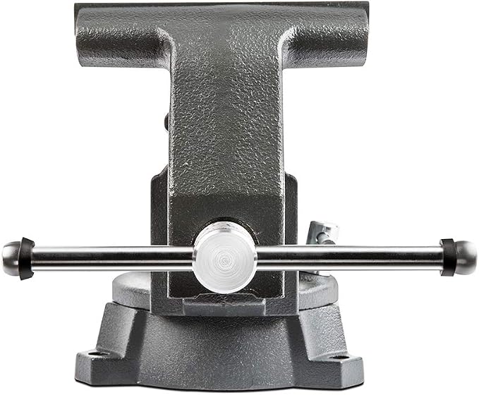 Forward CR40A 4.5 Inch Bench Vise Heavy Duty Vice with Anvil and 210 Degrees Swivel Base (4 1/2")