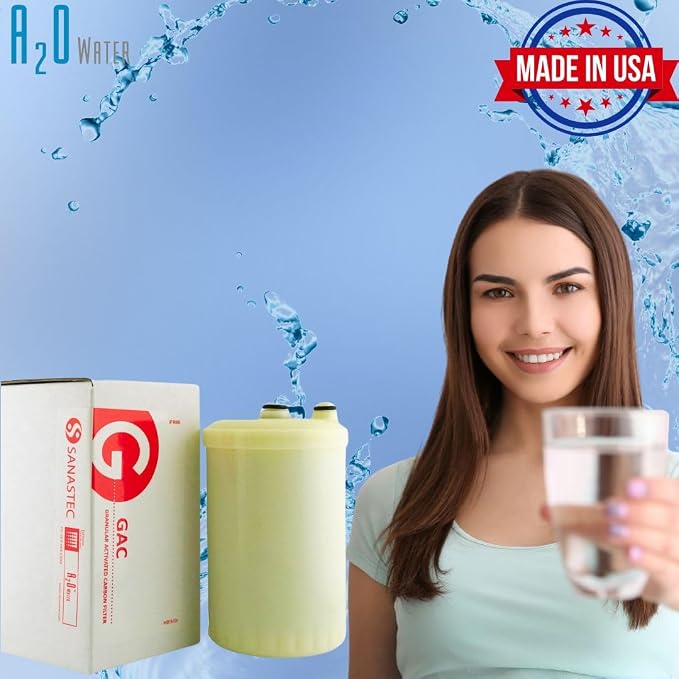 Replacement Water Ionizer Filter, Granular Activated Carbon, Original Type (HG Model), NOT compatible with H-GN models, Made in USA (1)