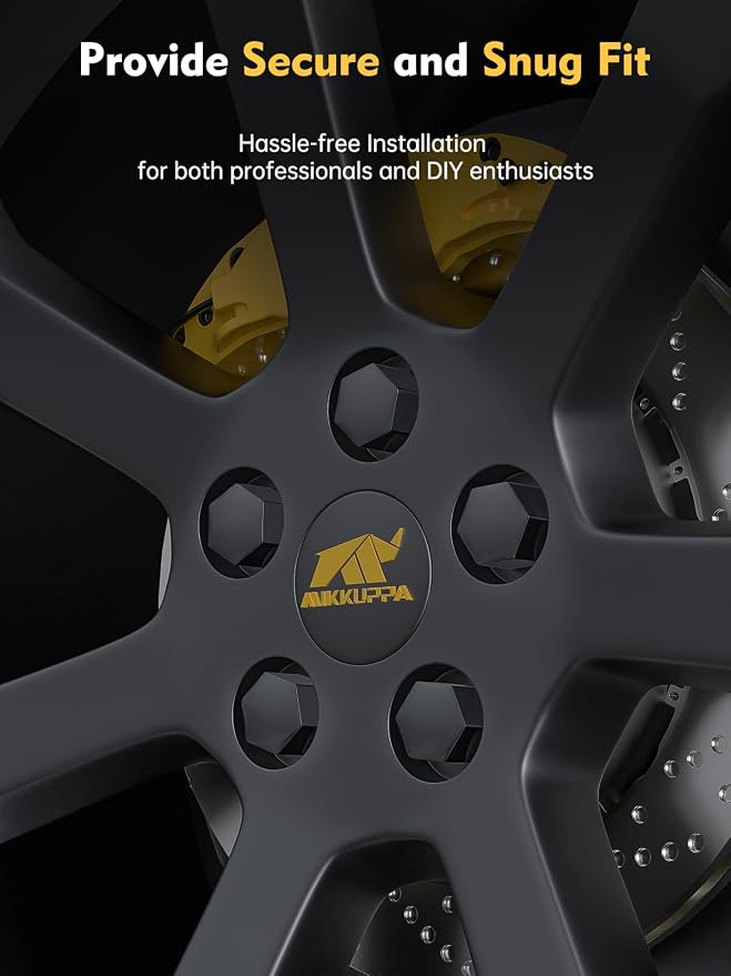 MIKKUPPA M14x1.5 Lug Nuts, Replacement for Jeep Wrangler JL Grand Cherokee, Ram 1500 Dodge Charger Chevy Impala Factory Wheel, Black 20PCS One-Piece Design 7/8" Hex Lug Nut Replace OEM 611-330
