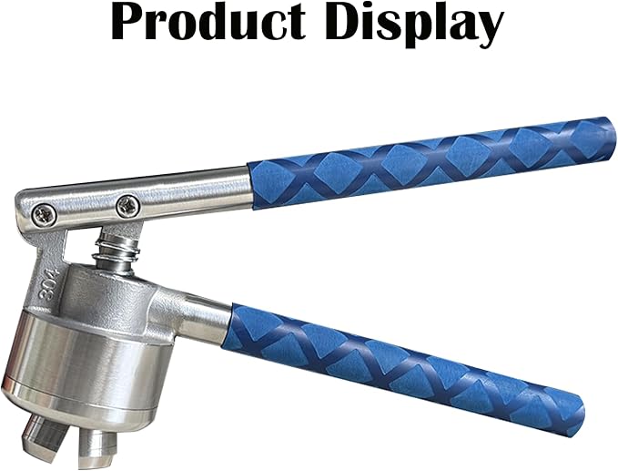 20mm Flip Vial Crimper, Manual Sealer Hand Sealing Machine for Crimping 20mm Diameter Plastic-Aluminum Flip Caps