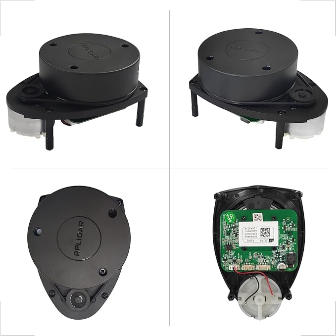 RPLIDAR A1M8 2D 360 Degree 12 Meters Scanning Radius LIDAR Sensor Scanner for Obstacle Avoidance and Navigation of Robots