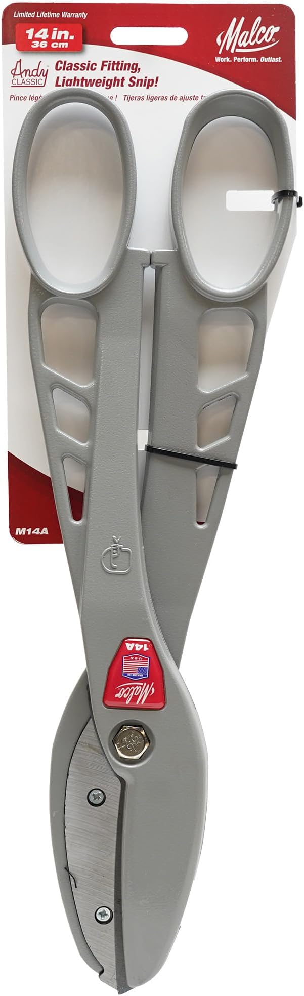 Malco M14A 14 in. Straight Cut Aluminum Snip