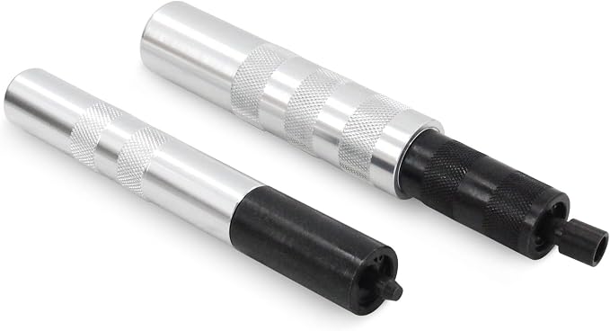 36050 & HW0107 Valve Tool Set – Valve Keeper Remover/Installer + Valve Seal Pliers, Fits Toyota 4-Cylinder & Chrysler New World Engines (4.5-7.5mm/5/16"-3/8" Valve Stems)