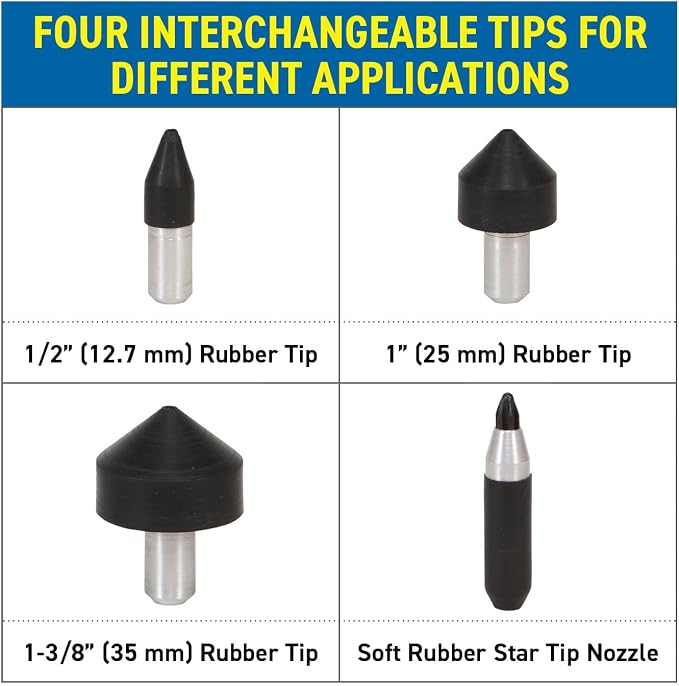 LockNFlate Five Piece Blow Gun Kit