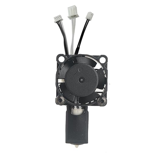X1 Carbon, X1, X1C 0.4mm Nozzle Kit,Bamboo Lab Hotend Complete Kit for X1 Series 3D Printer, Full Assembly Hardened Steel Hot End with Fan, Thermistor, Ceramic Heater for Bambu Lab