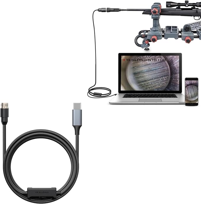 Teslong NTG100 Rifle Borescope & Type-C Cable Accessory Bundle