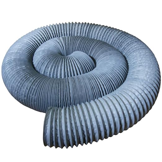 Rubber-Cal "HVAC Ventilation-Flex" Duct - 6 in. ID x 25 ft. Length