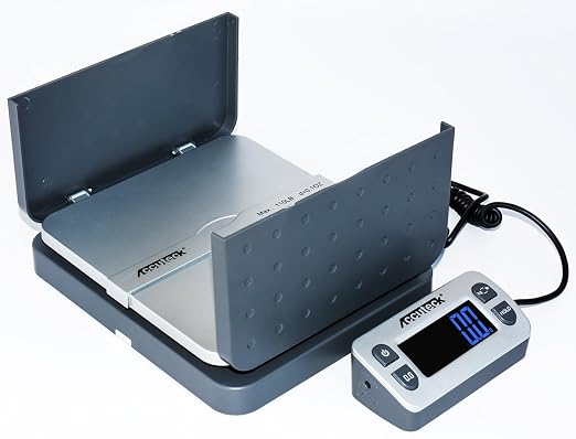 Accuteck ShipPro W-8580 110lbs x 0.1 oz Gray Digital Shipping Postal Scale