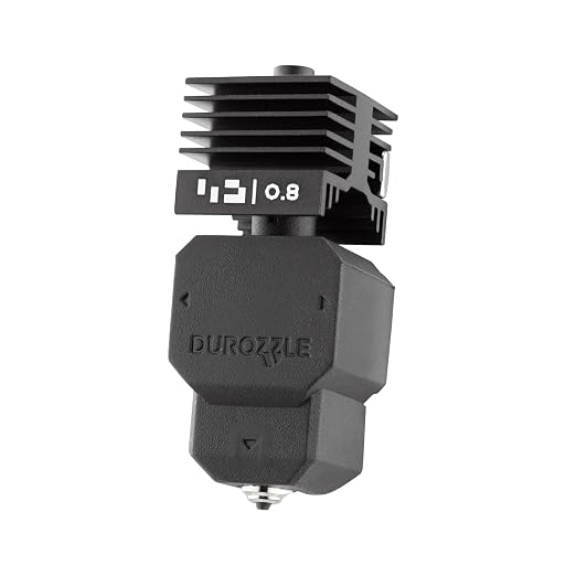 0.8mm Diamond PCD Nozzle Hotend for Bambu Lab H2D/H2S/A1/A1 mini 3D Printer, Hardened High Precision for High Speed Printing, with 2PCS Silicone Cover Socks