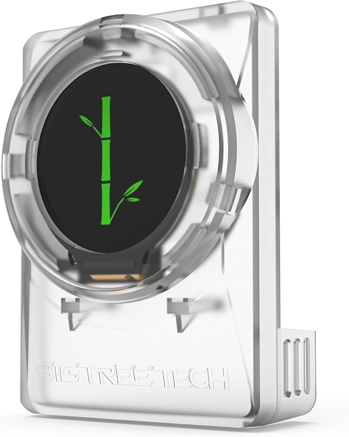 BIGTREETECH Panda KNOMI UI with Transparent Matte Shell, Toolhead Upgrade Kit for Bambu-Lab A1/A1 Mini/A2L Plug and Play, Provide Customized Shell Model Files (Print it Yourself) for P1S/P1P/X1C/X1E