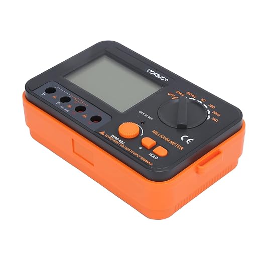 6‑Gear Digital Milliohmmeter, 4‑Wire Measurement DC Low Tester
