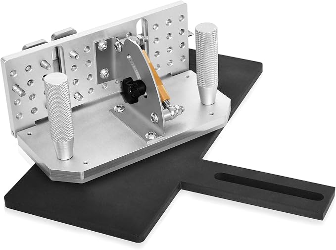 Grinder Tool Rest, 11-3/4” Long Tool Holder Stainless Steel for Sharpening Locator, Belt Knife Sharpener Jig, 2x72" Knife Making Grinder and Belt Sander