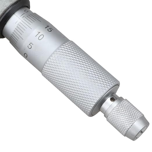 Tube Micrometer Dual Ball Anvil Digital Electronic Micrometer Measuring Tool, Inch/Metric, 0-1"/0-25mm