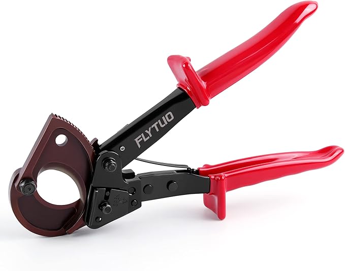 Cable Cutter, Flytuo Upgraded Blade Heavy Duty Cable Wire Cutters for Aluminum Copper Cable and Electrical Wire Up to 240mm²