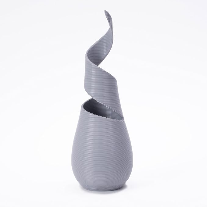 Prusament Premium PLA Gravity Grey 1.75mm 1kg 3D Printer Filament | PLA filament with ±0.02 mm precision, low warping, and reliable, tangle-free printing for beginners and professionals.