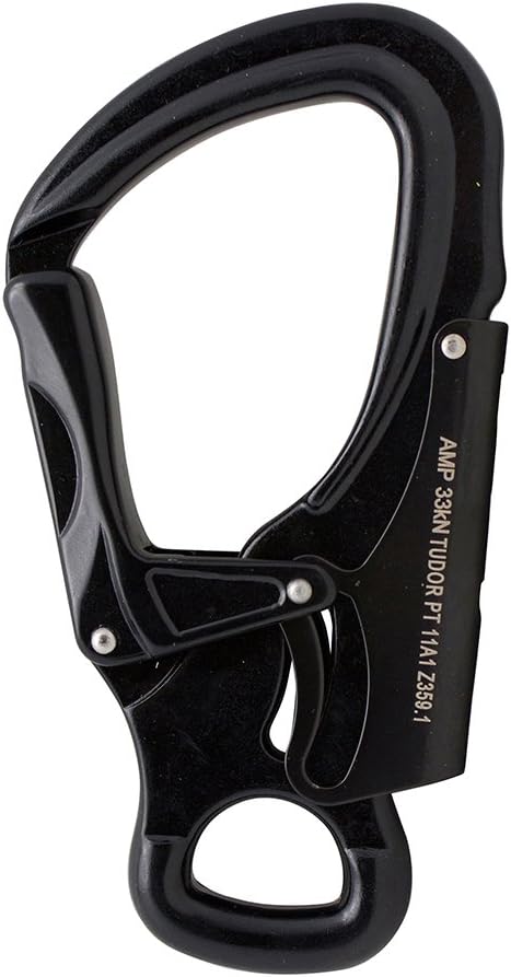 Fusion Tactical ProGlide Military and Police Helo Lanyard - 2ft Elastic Bungee, 23kN - Black, 24 inches