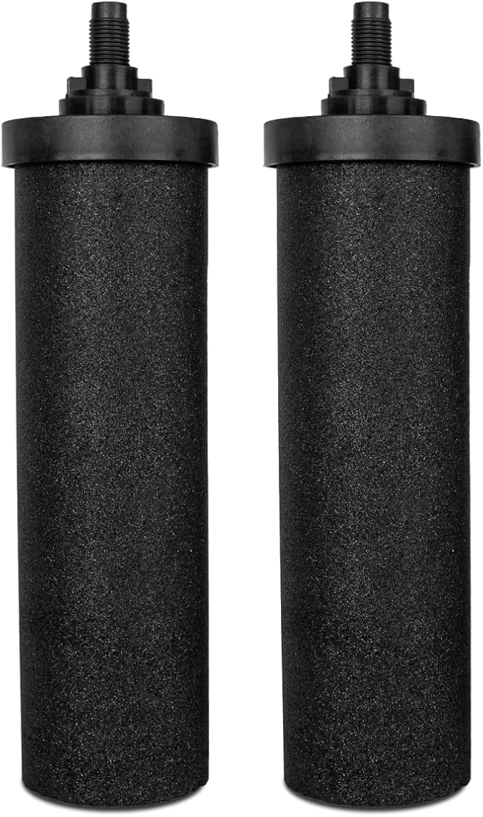 AquaEasy BB9 Activated Carbon Water Filter Candle (Pack of 2) Replacement Gravity Water Filter Candle Compatible With Gravity Filter System