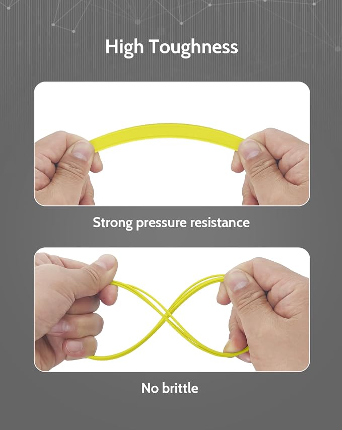 DURAMIC 3D PLA+ Printer Filament 1.75mm PLA Plus Neatly 2Kg Spool(2.2lbs) | PLA Pro Tougher and Stronger, Dimensional Accuracy Probability +/- 0.02mm Light yellow