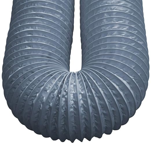 Rubber-Cal"HVAC Ventilation-Flex" Duct - 12 in. ID x 25 ft. Length
